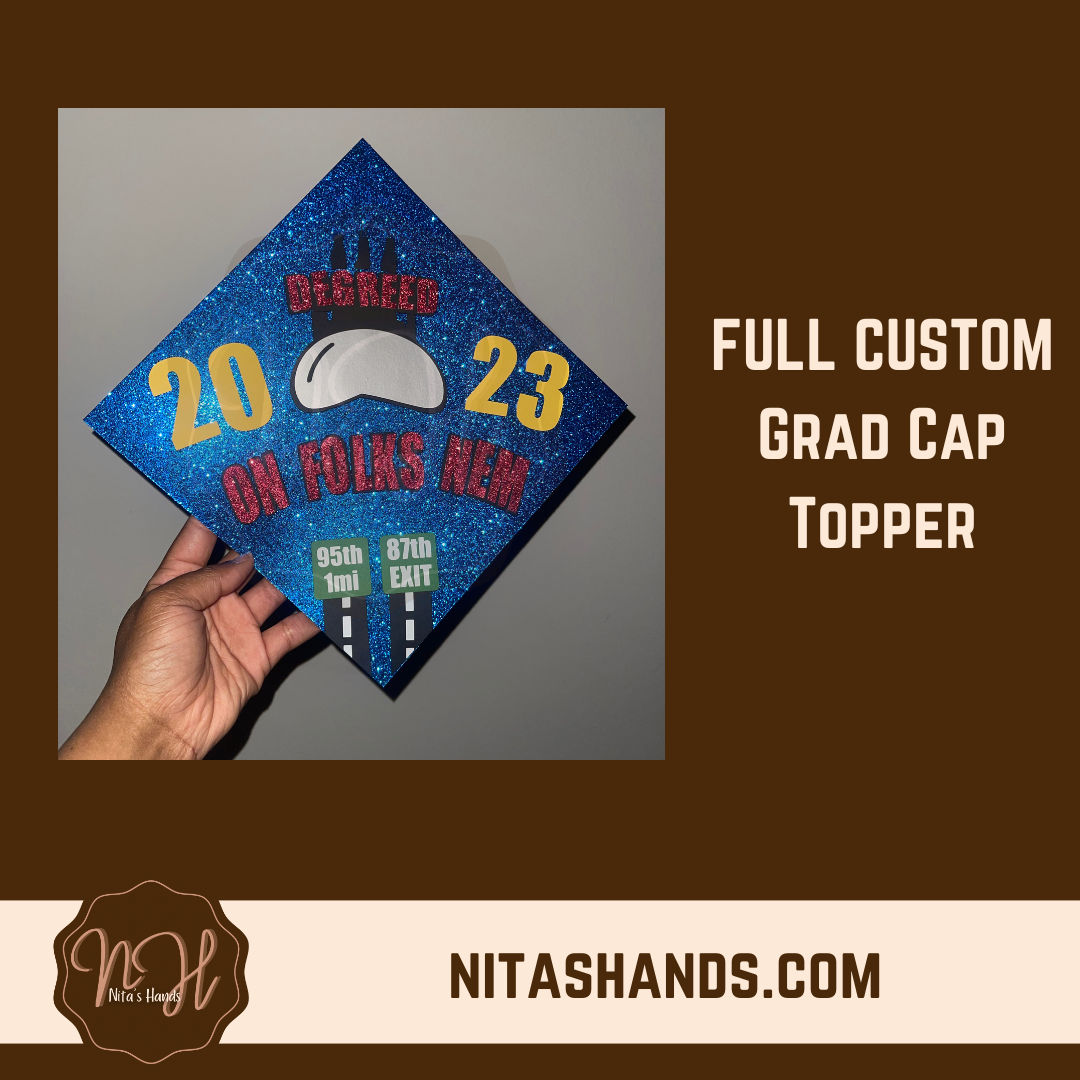 Grad Topper *NO CAP NEEDED*