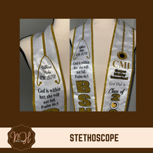 Load image into Gallery viewer, Graduation Stole Satin Inside/Trim - Nita's Hands
