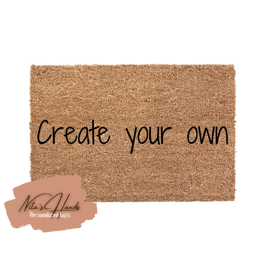 Create Your Own Custom Mat