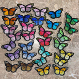 Butterfly Embroidered Charms